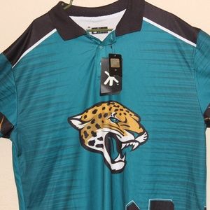 Klew NFL Men's Jacksonville Jaguar Short Sleeve Th